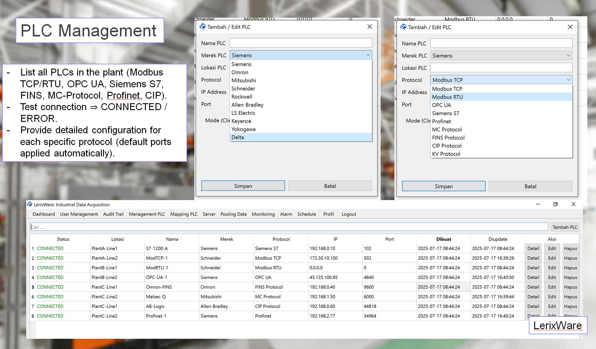 Industrial DAQ Platform screenshot 2-1